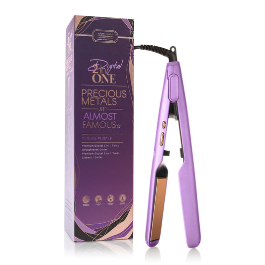 Almost Famous Digital 2in1 Twist Flat Irons with RG Titanium Plates.