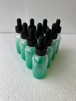 Teal Glass Bottles