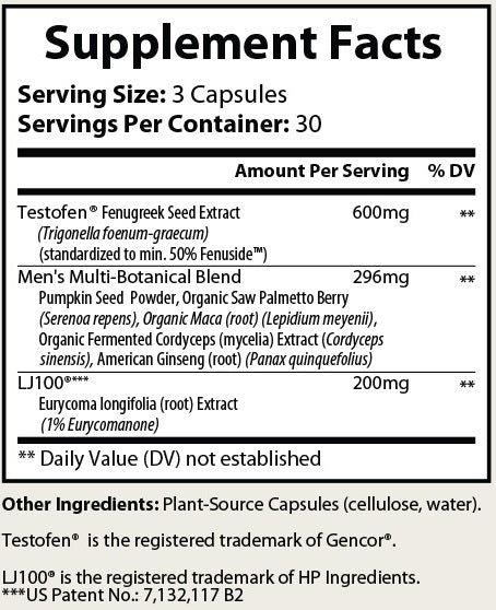Pure Testosterone Supplement