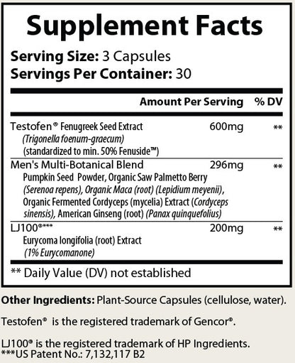 Pure Testosterone Supplement