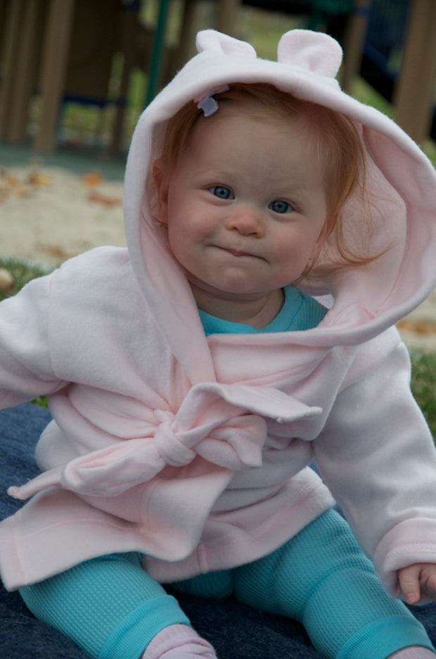 Bambini Fleece Hoodie Robe