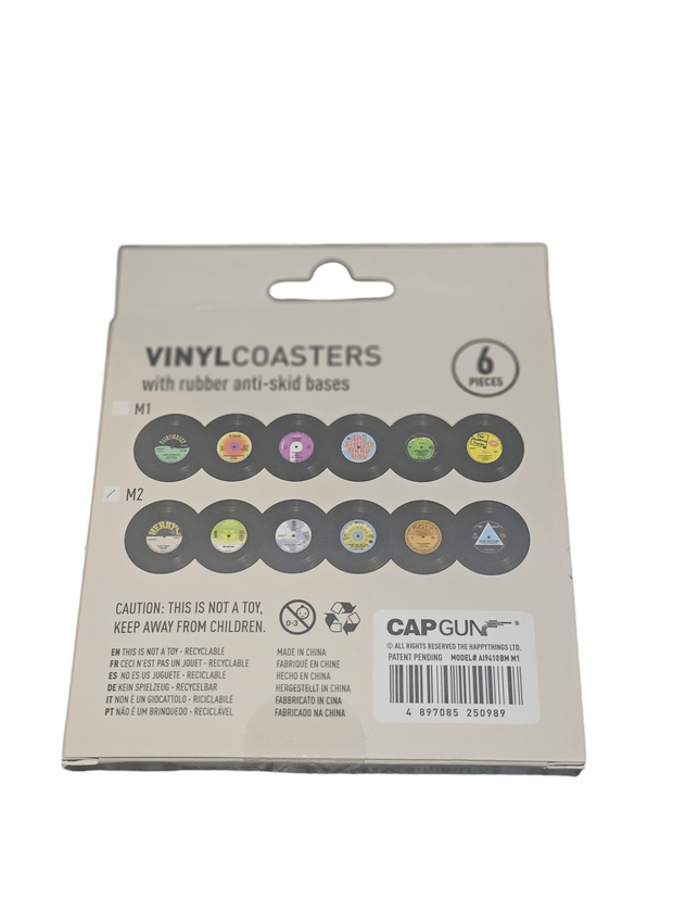 Retro Vinyl Coasters