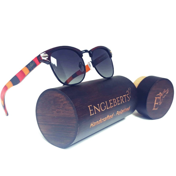 Coral Gradient Skateboard Sunglas