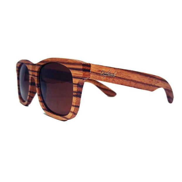 Engleberts Eco-Friendly Zebrawood Sunglasses