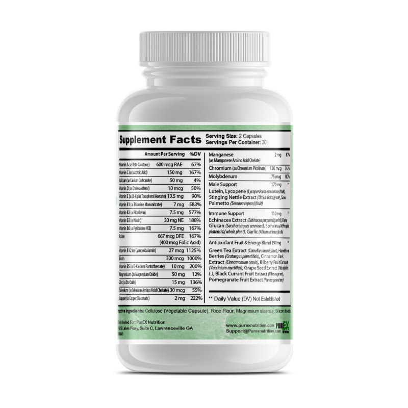 Men’s Daily Multivitamins