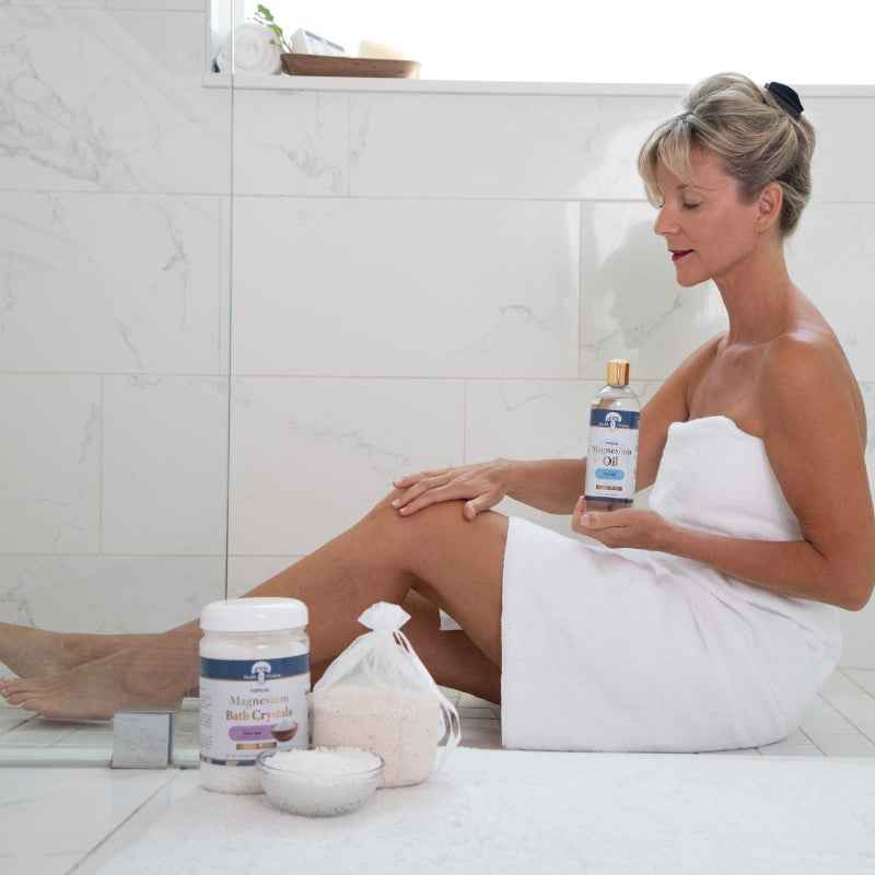 Health Wisdom Magnesium Bath Crystals Multiple Size Buckets