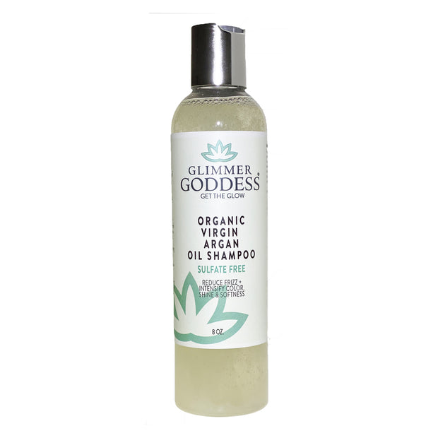 Champú de aceite de argán virgen orgánico - Sin sulfatos ni gluten