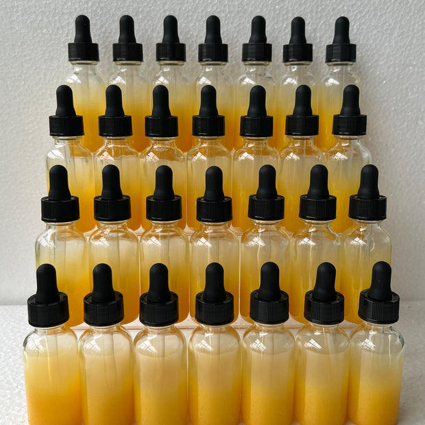 Yellow Glass Bottles