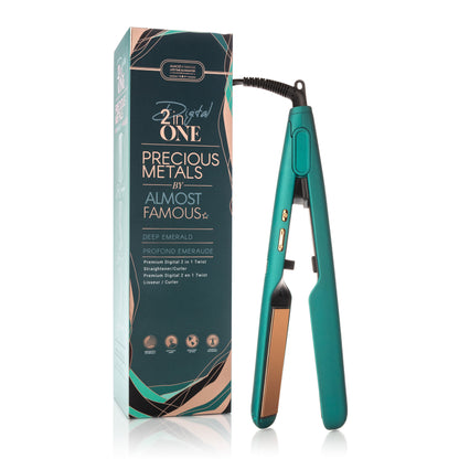 Almost Famous Digital 2in1 Twist Flat Irons with RG Titanium Plates.