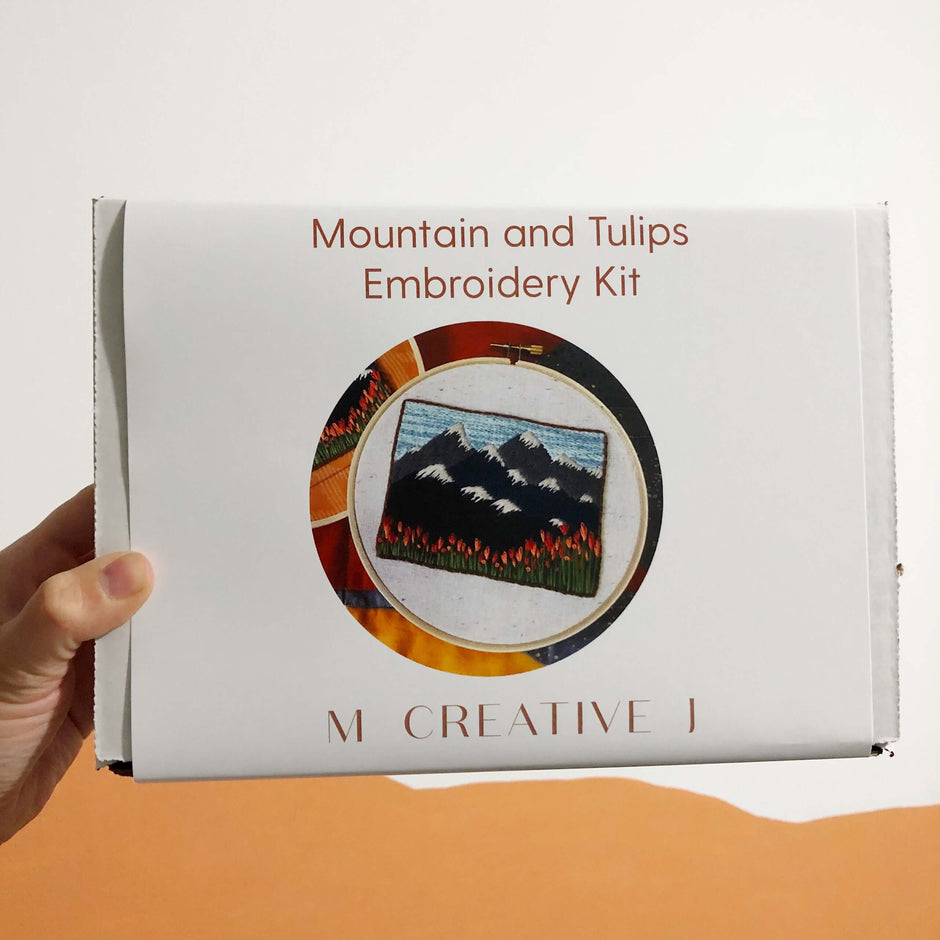 Mountain Tulip Embroidery