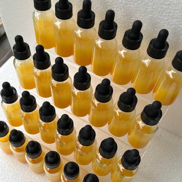 Teal Dropper Bottles