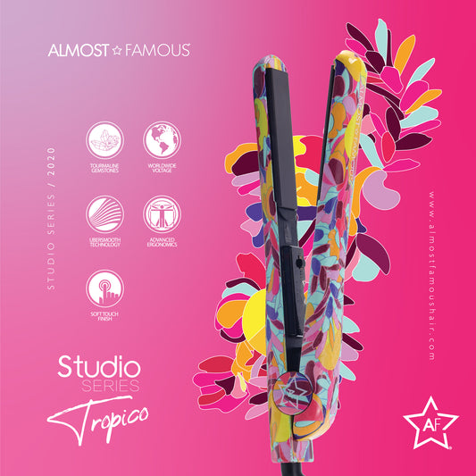 Almost Famous 1.25" Studio Flat Irons.