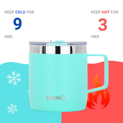 DRINCO® 14 oz Coffee Mug Vacuum Insulated Camping Mug Double Wall