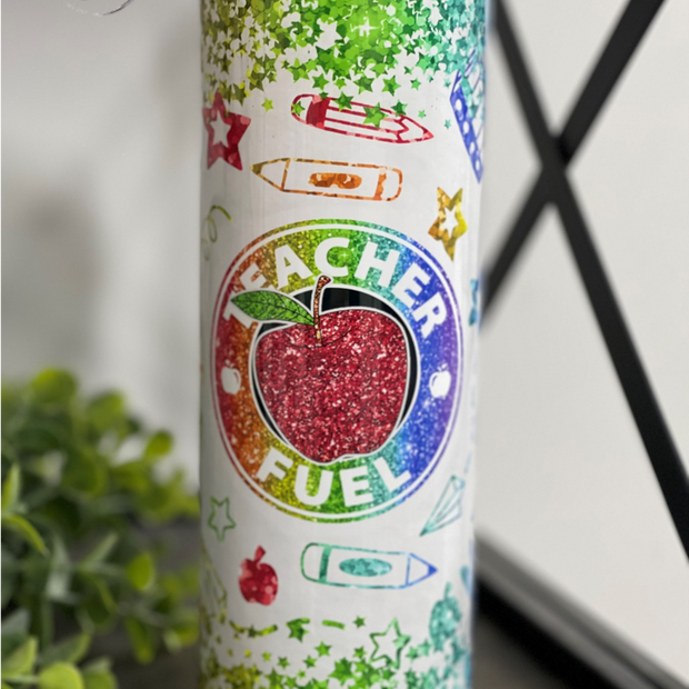 Vaso de combustible para profesores