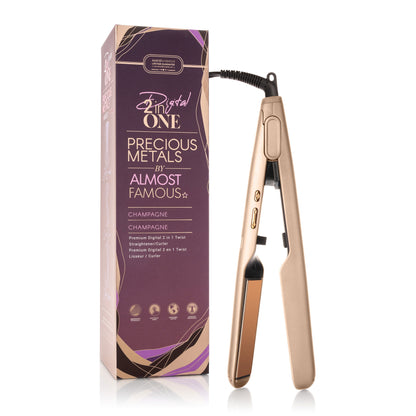 Almost Famous Digital 2in1 Twist Flat Irons with RG Titanium Plates.