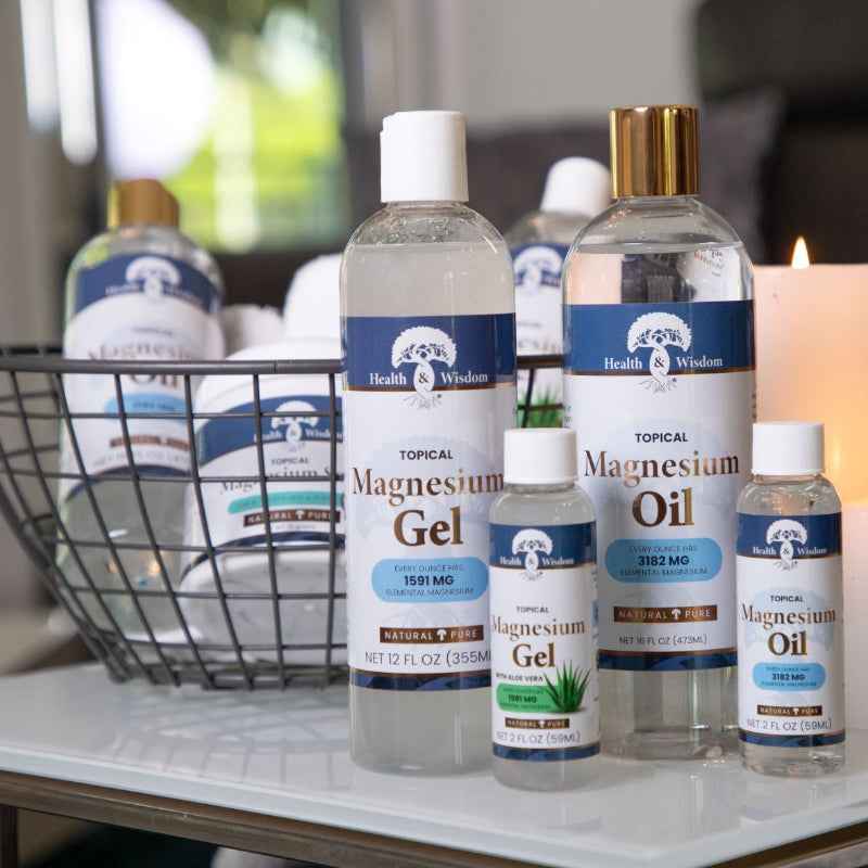 Health & Wisdom Magnesium Gel – Pure Formula