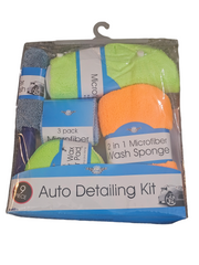 9-Piece Microfiber Car Cleaning Kit – Scratch-Free, Reusable, Washable