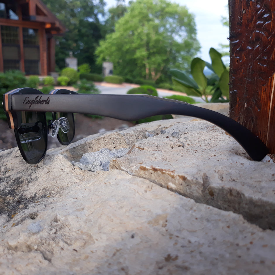 Black Skateboard Sunglasses