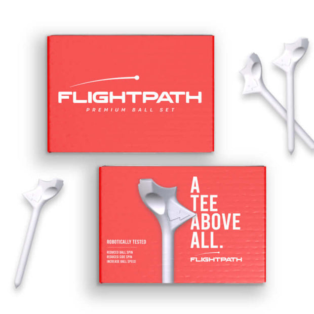 Paquete de tees de golf FlightPath 