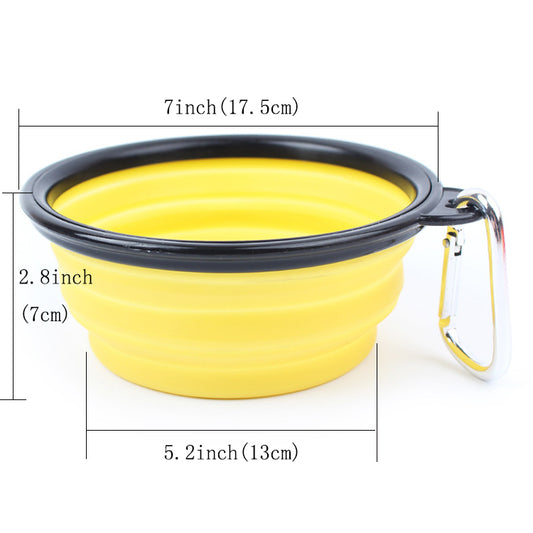 Collapsible Pet Food Bowls