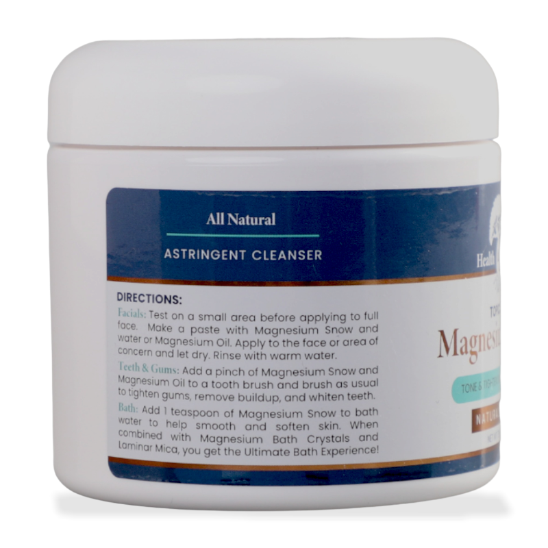 Health & Wisdom Magnesium Snow Cleanser