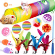 Colección de juguetes para gatos