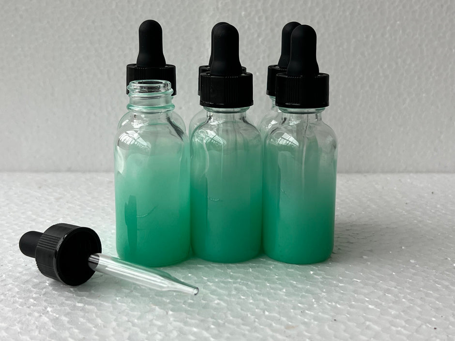 Teal Essential Bottles