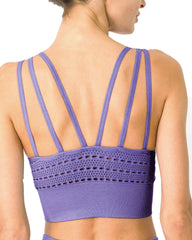 Mesh Activewear Set - Purple