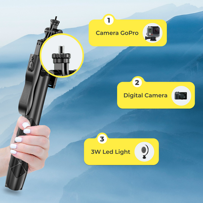 62-Inch Adjustable Phone Tripod