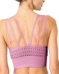 Mesh Activewear Set - Pink