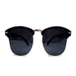 Midnight Bamboo Shades
