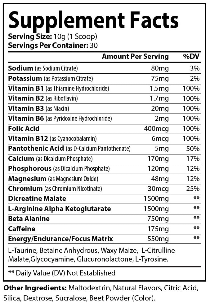 Pré-entraînement Pure Energy – Pastèque Honeydew