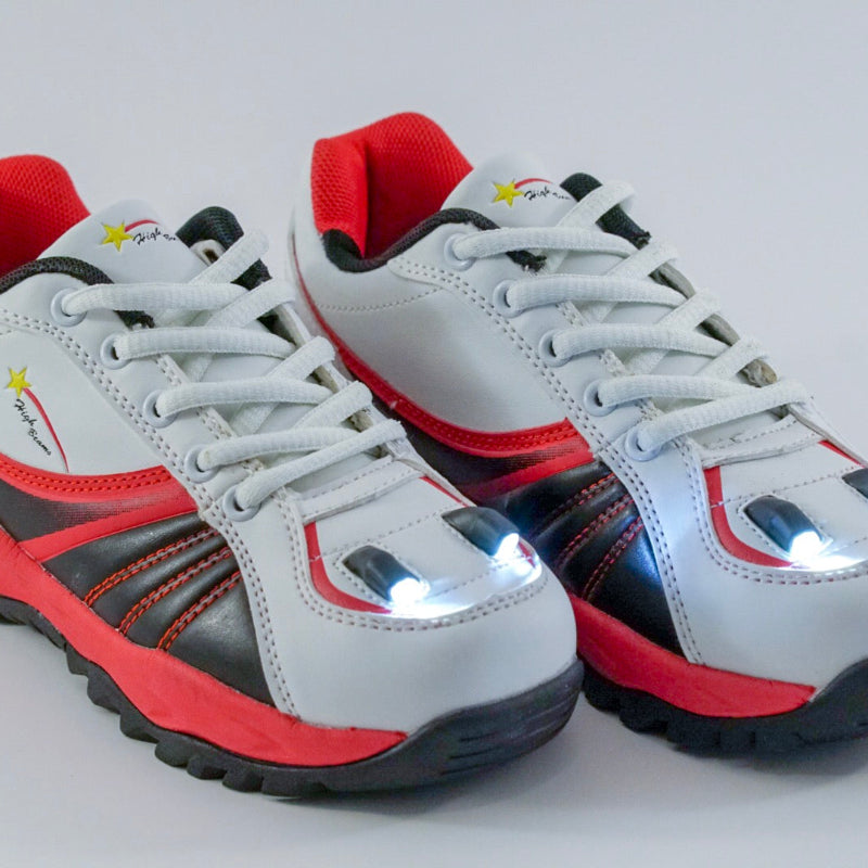 High Beam LED Light-Up Running Shoes for Nighttime Safety