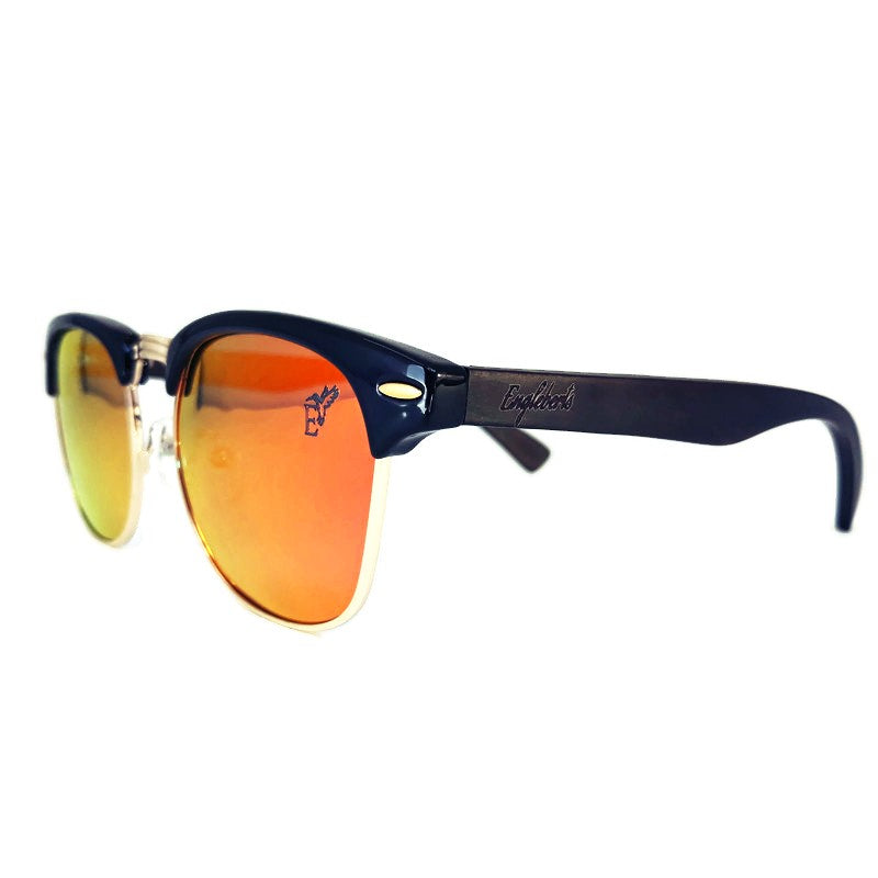 Sunset Black Bamboo Shades