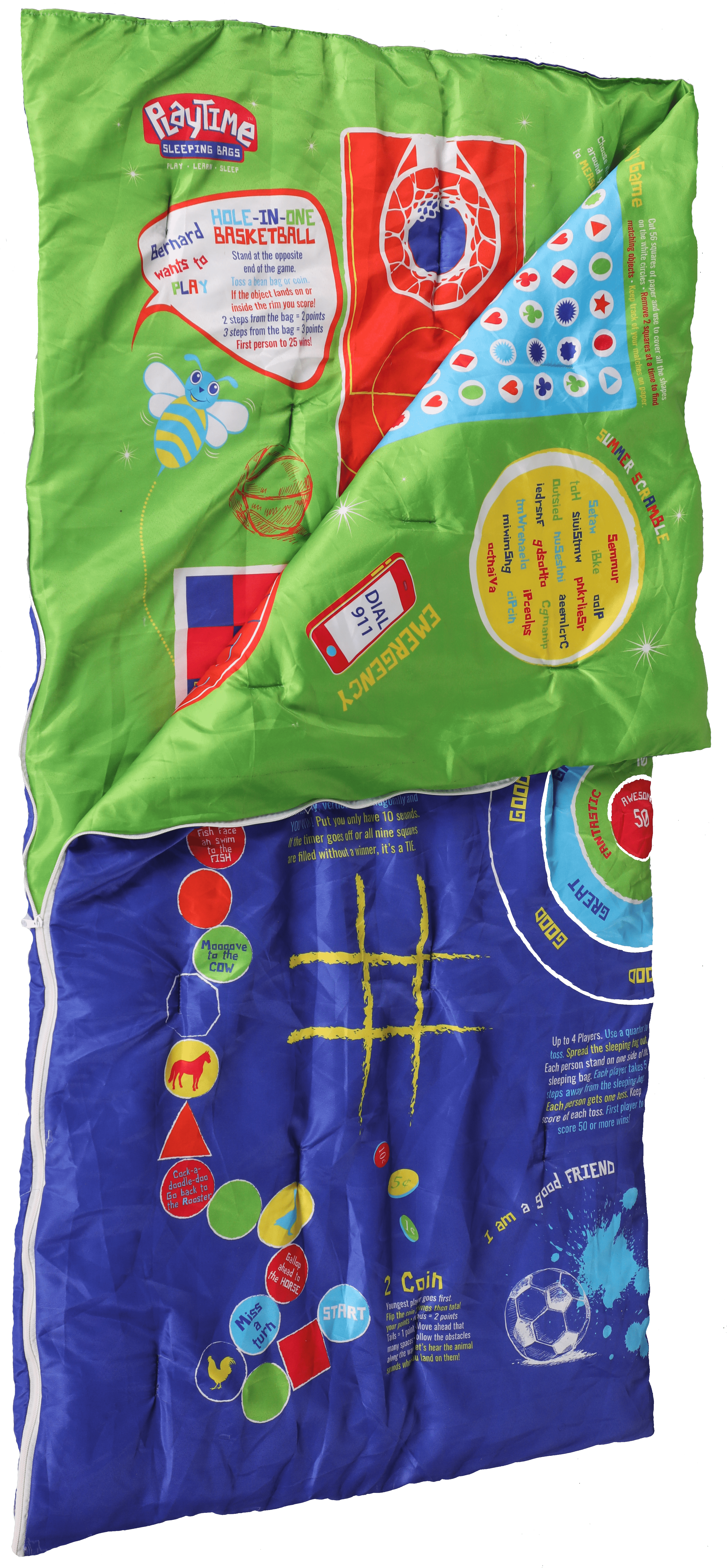 Playtime Reversible Slumber Bag