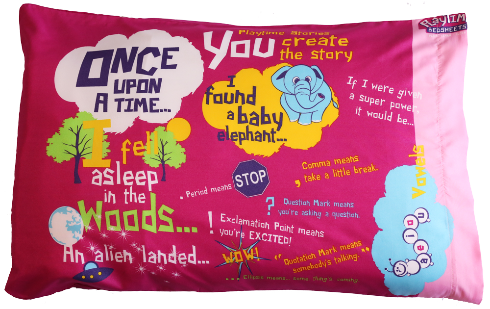 Playtime Story Pillowcase