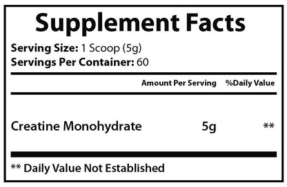Pure Creatine Powder 10.58 OZ