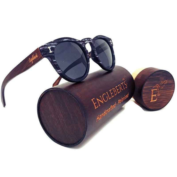 Engleberts Zebrawood Polarized Sunglasses