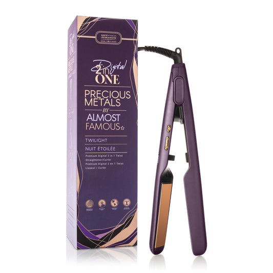Almost Famous Digital 2in1 Twist Flat Irons with RG Titanium Plates.