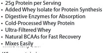 Absolute Whey Vanilla 2lbs