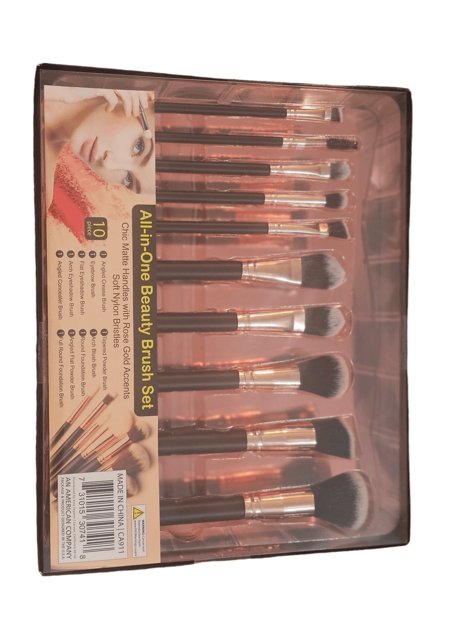 Rose Gold Brush Set