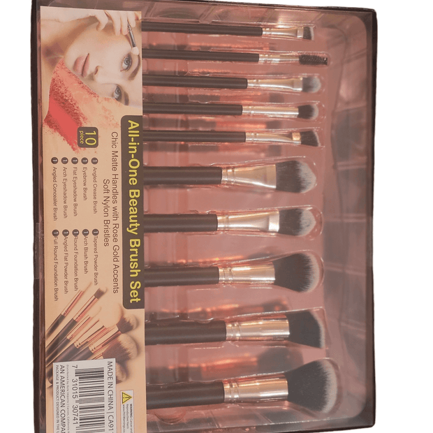 Rose Gold Brush Set