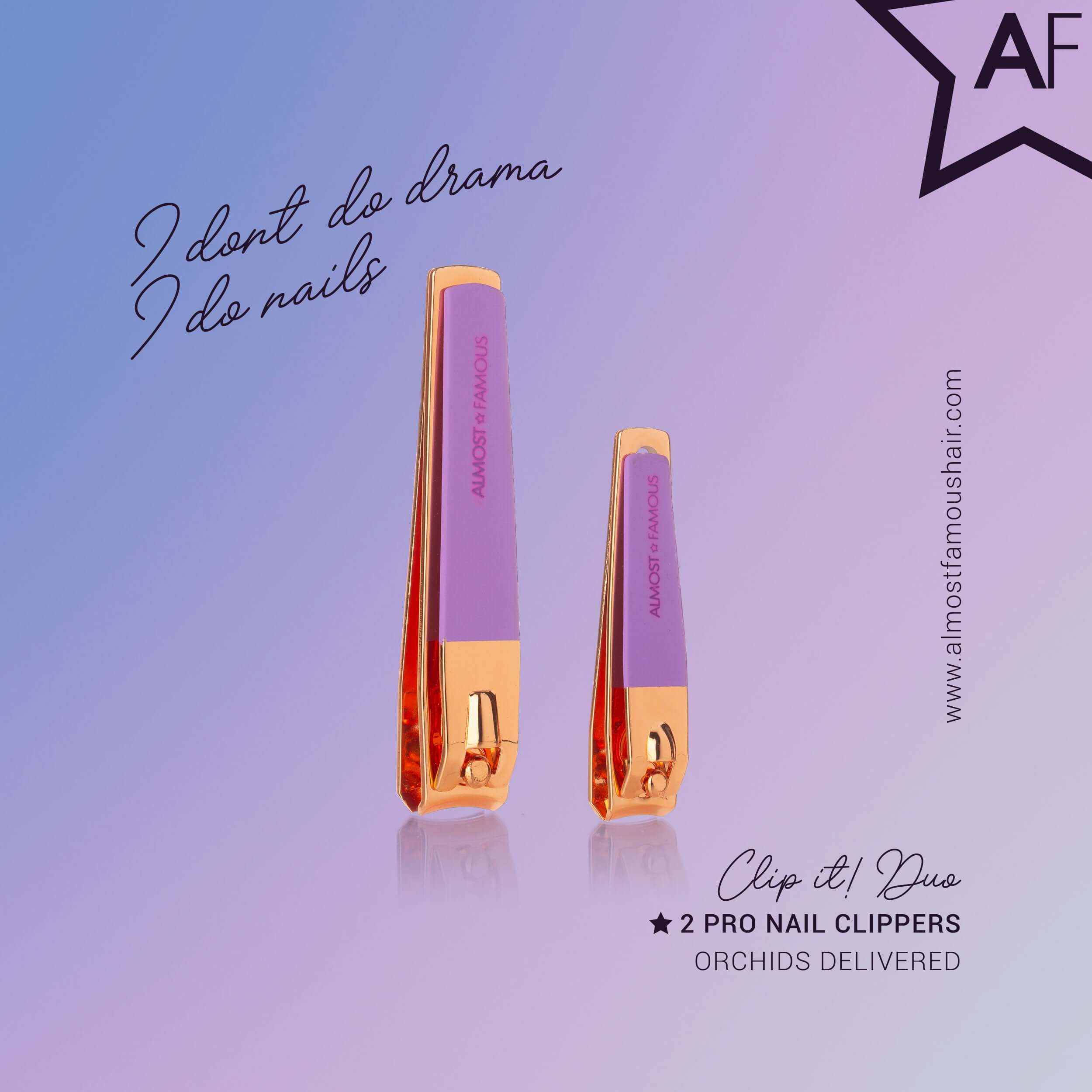 Clippers de oro rosa