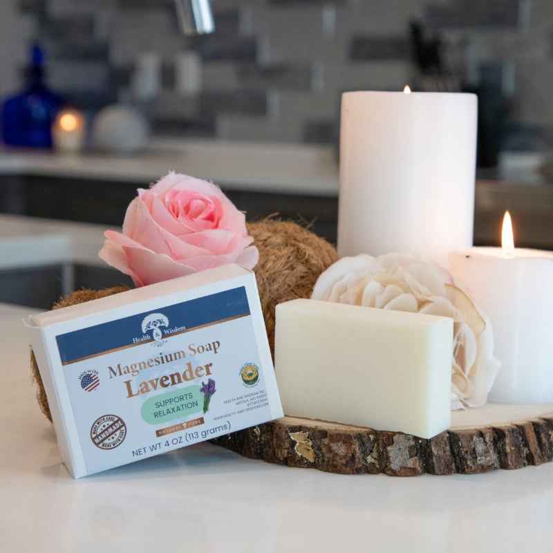 Natural Handmade Soap Bars Gift Set Lavender Citrus Rosemary Peppermint