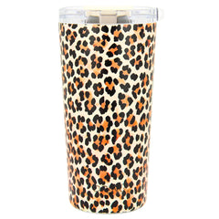 DRINCO® Seattle 20oz Insulated Tumbler Leakproof w/straw-Leopard