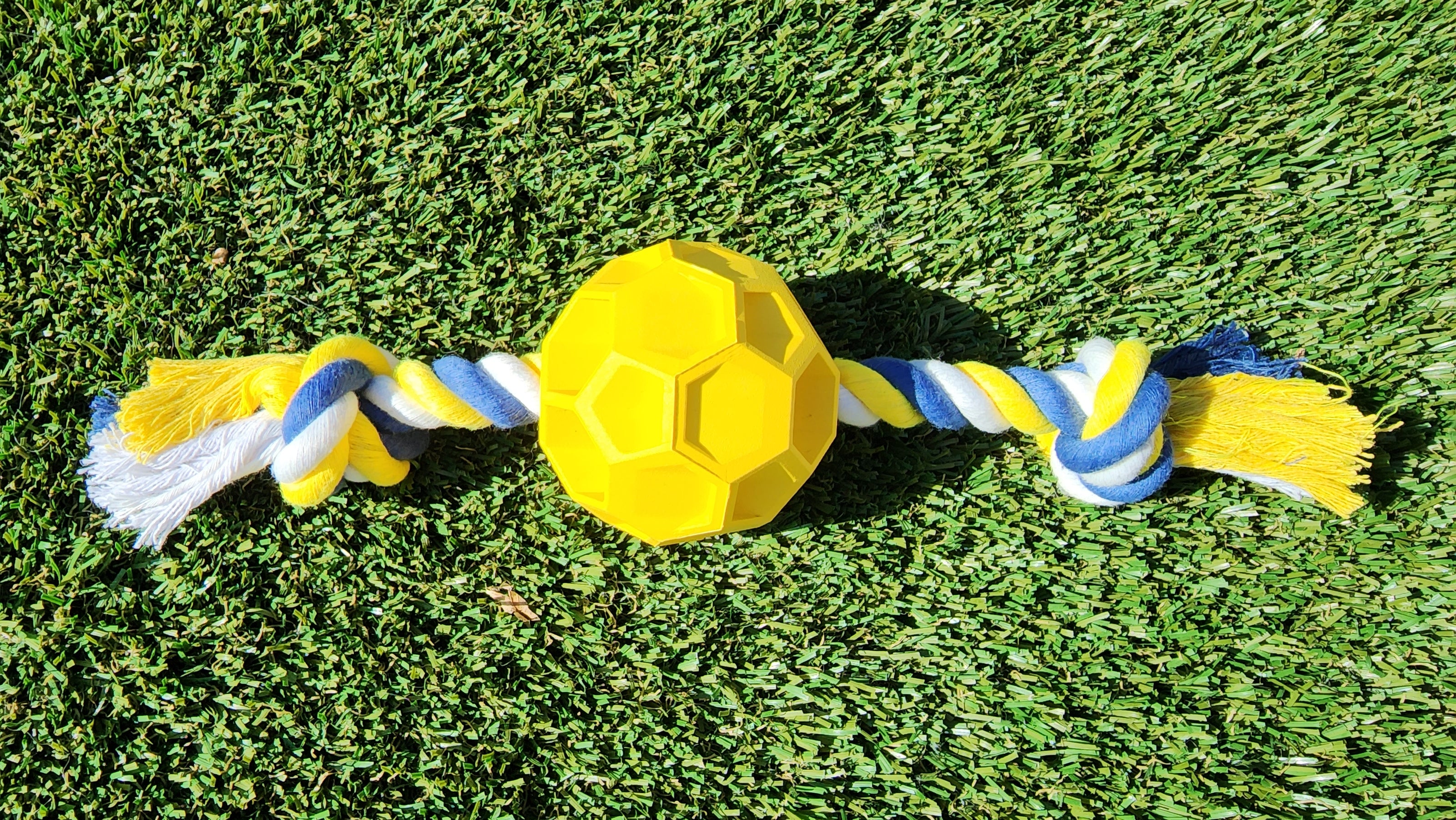 Juguete para masticar con forma de pelota de fútbol