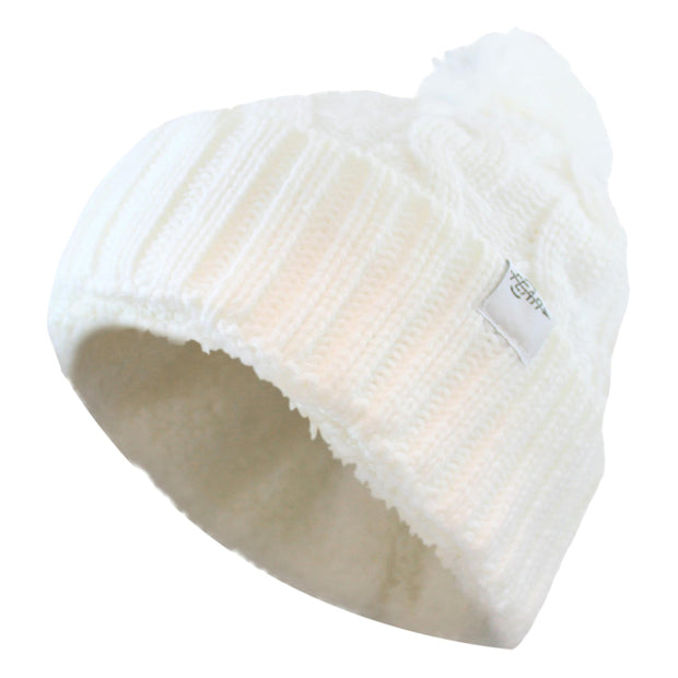 Winter Cable Knit Hat