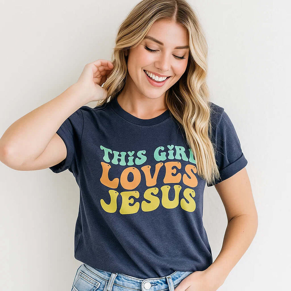 Camiseta del amor de Jesús 
