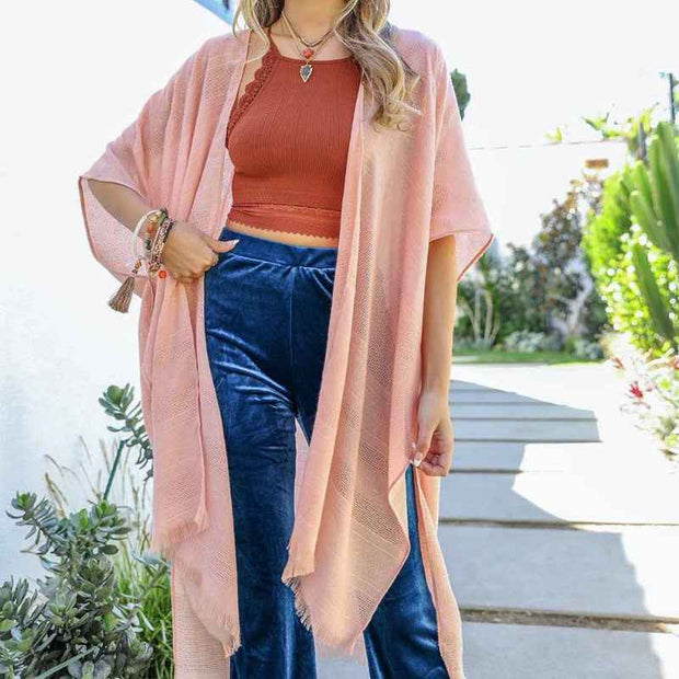 Diamond Embroidered Kimono