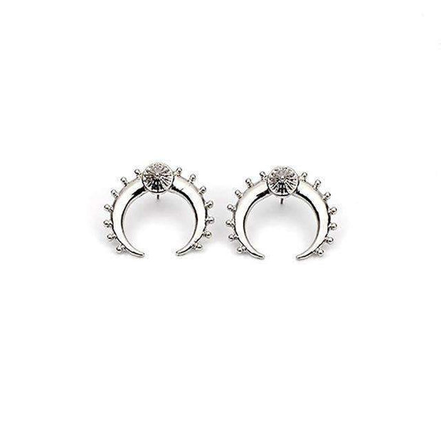 Pendientes de luna creciente